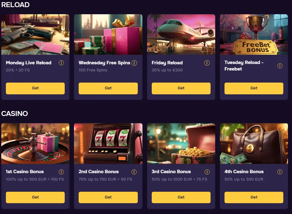 wij — 100% welkomstbonus plus free spins voor Nederlandse spelers